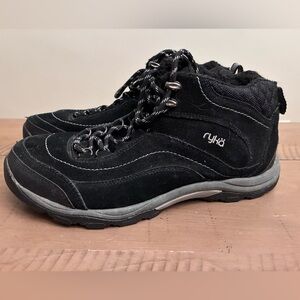 Ryka Women’s Canyon Black Hiking Shoes - Size 9
